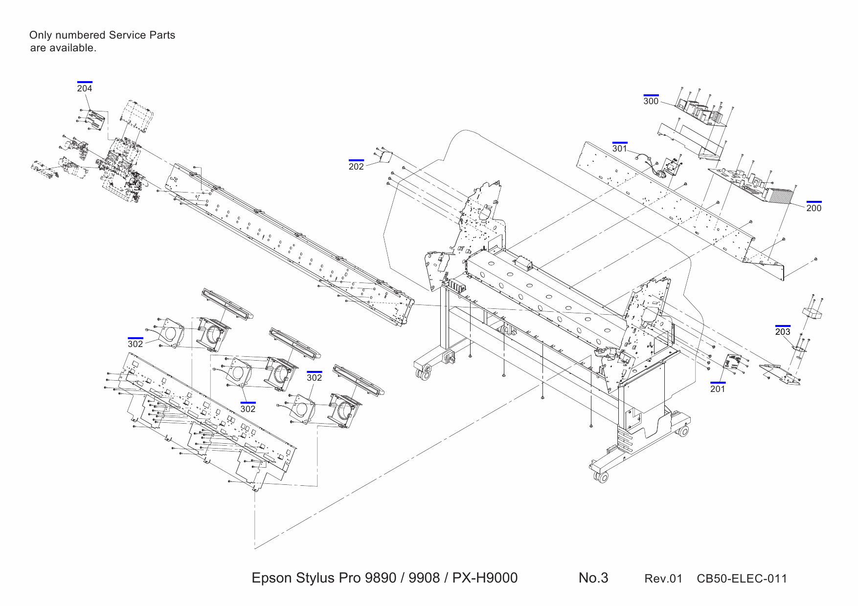 EPSON StylusPro 9890 9908 Parts Manual-4